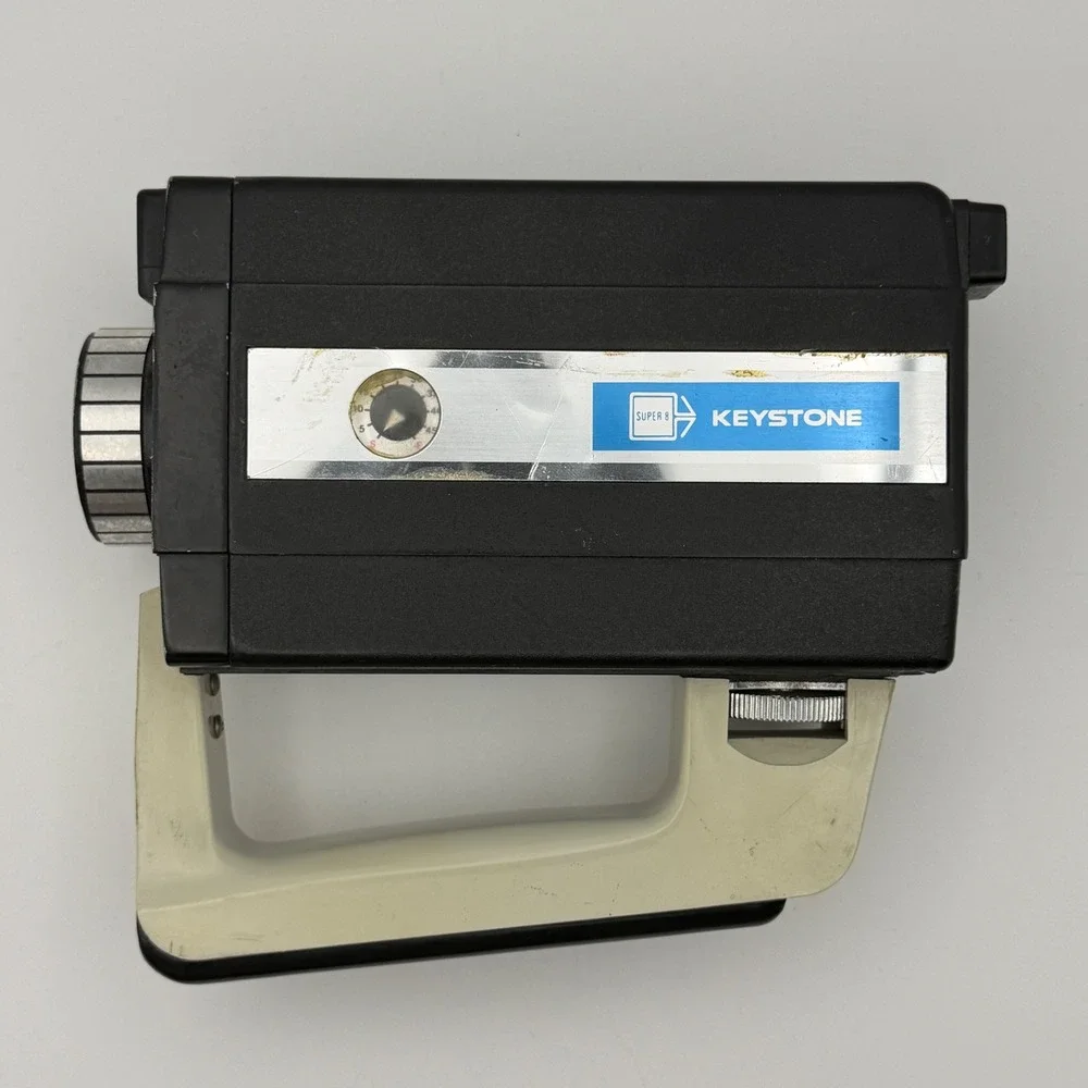 Keystone K810‎ Super 8 Movie Camera Keytar f/1.8 15mm Untested Japan VTG